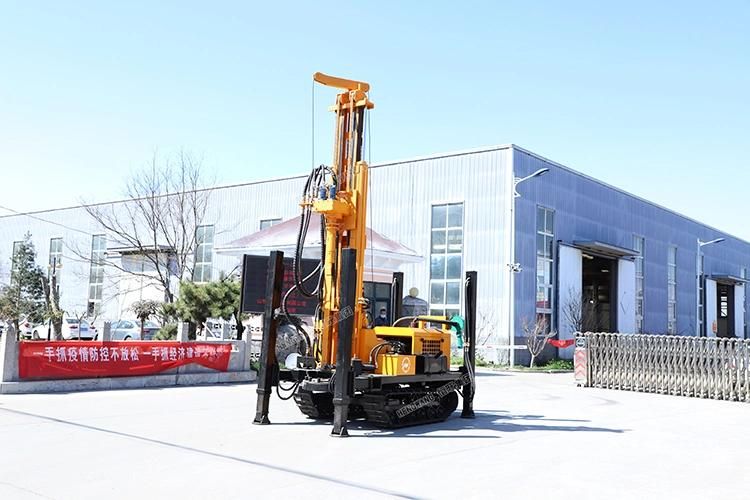 Portable 150m Hydraulic DTH Pneumatic Water Borehole Drilling Rig Price