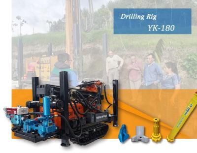 Sale DTH with Diesel Engine Portable Hydraulic Water Well Drilling Machine