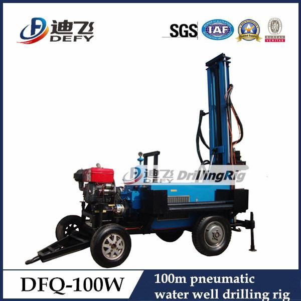 Dfq-200c Bore Well Drilling Truck for Hard Rock