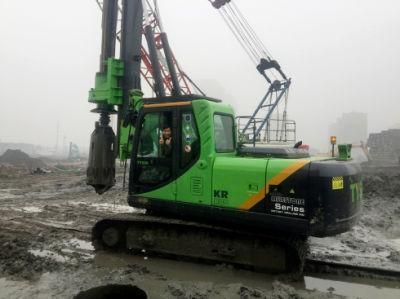 Well Kr60A Small Mini Bore Concrete Pile Drilling Rig Machine