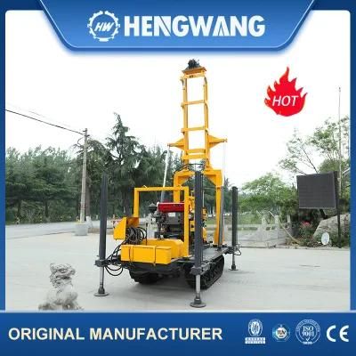 Easy to Move 15kw Hydraulic Drilling Rig Portable Depth 230m Drill Drilling for Drilling Water Well Dam Foundation and Other Buildings