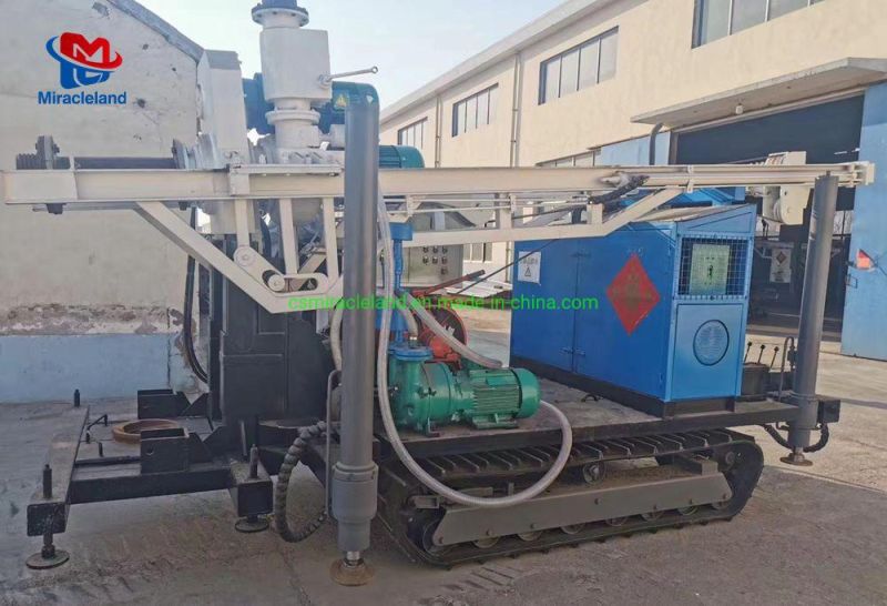 Crawler Mounted Large Diameter Reverse Circulation Borehole Rotary Water Well Drilling Rig (RCW-100)