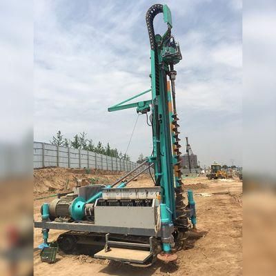 High Efficiency Crawler Anchor Drill Rig with Simple System Structure