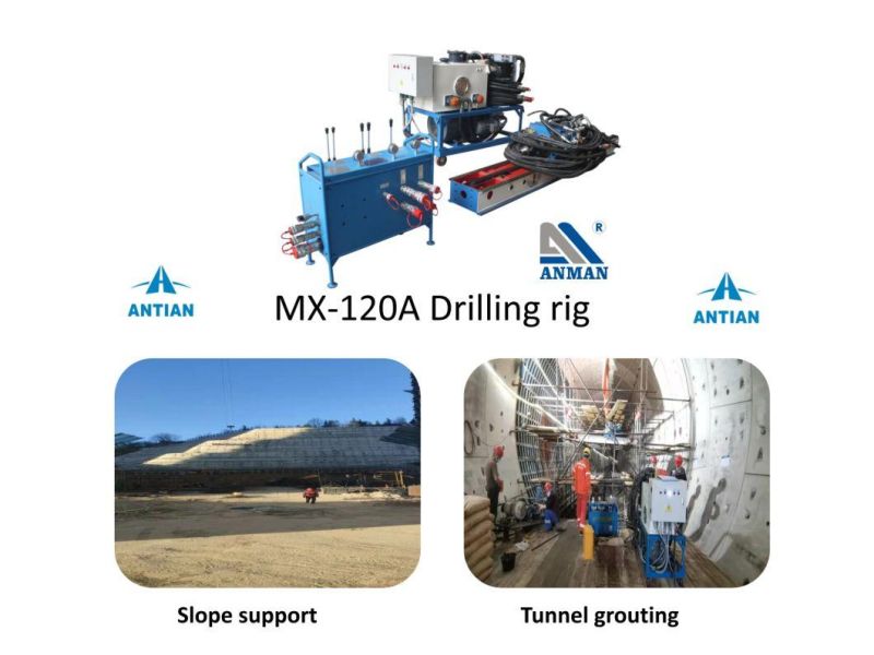 Mx-120A2 Non-Blasting Excavation Tunnel Drill Rig