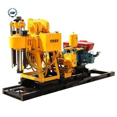 160m Deep Portable Mini Hydraulic Diesel Shallow Borehole Water Well Drilling Machines