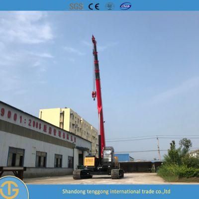 Crawler Type Rotary Drill Rig for Foundation Engineering Project