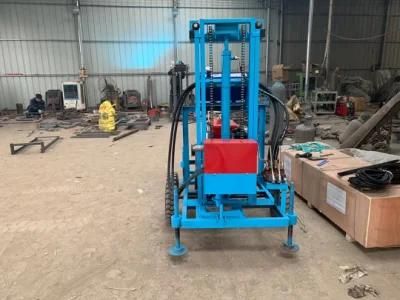 Small Portable Hydraulic Diesel Water Well Drilling Rig for Sale