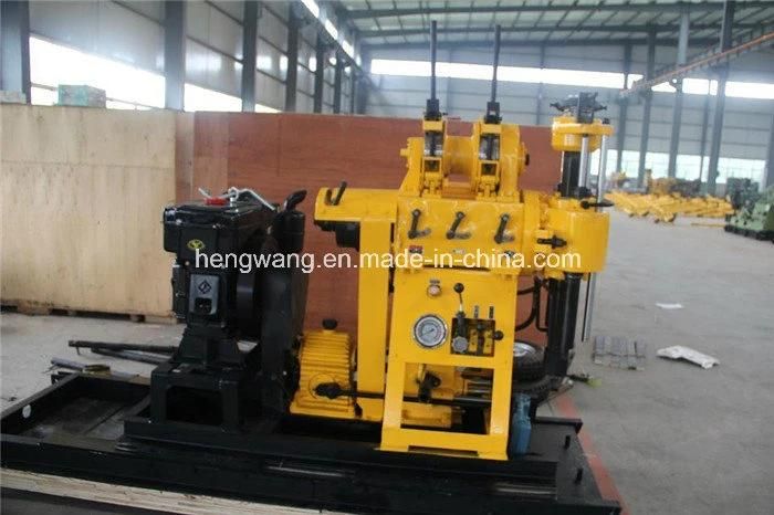 Small Geotechnical Trailer Mounted Water Well Drilling Rig (HW-160)