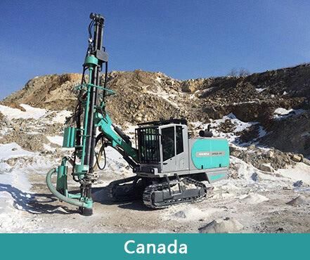 Leading Comfort Hfga-44 DTH Surface Blast Hole Drill Rig