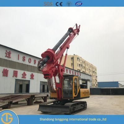 Used Piling Hammer Construction Auger Machine Crawler Pile Driver Drilling Dr-90 Rig for Free Can Customized Made in China