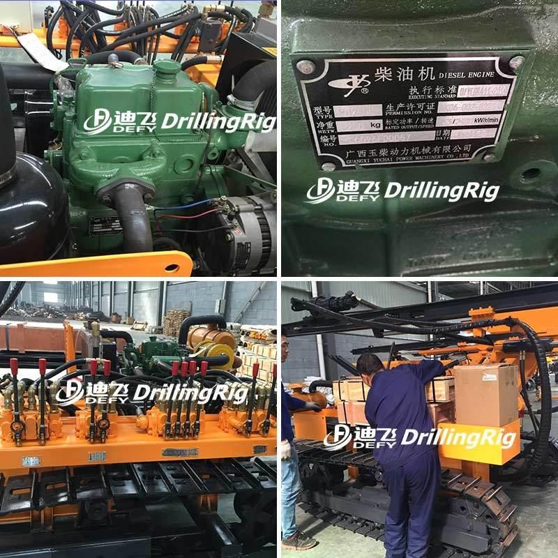 Dfy-100 Hydroblasting Hole Stone Quarry Drilling Machines for Sale