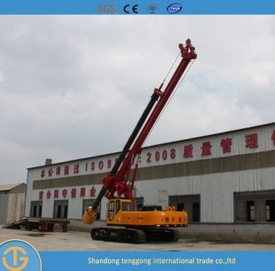 New Mobile Long Spiral Hydraulic Auger Drilling Rig Dr-160