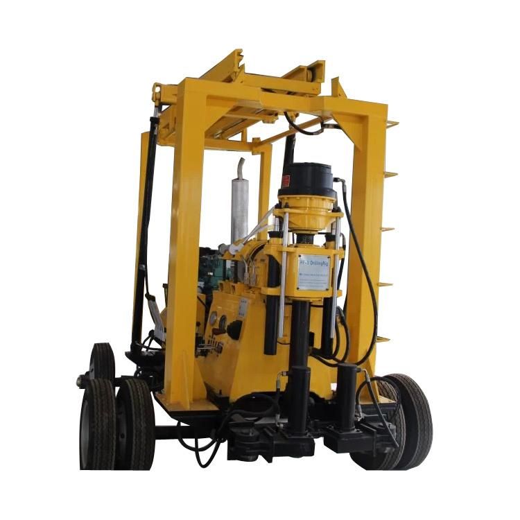 Xyx-3 Trailed Deep Water Well Drilling Machine with Mud Pump