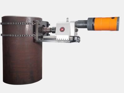 Simple Operation OD Pipe Opening Hole Machine