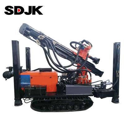 Crawler 180m Portable Hydraulic Water Well Drilling Rig