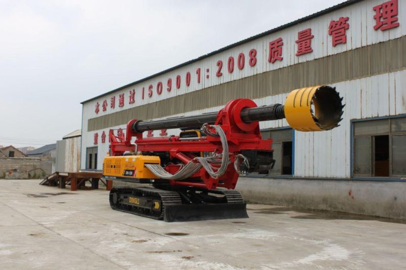 China Small Dr-120 Hydraulic Crawler Piling Machine Rotary Drilling Rig for Sale