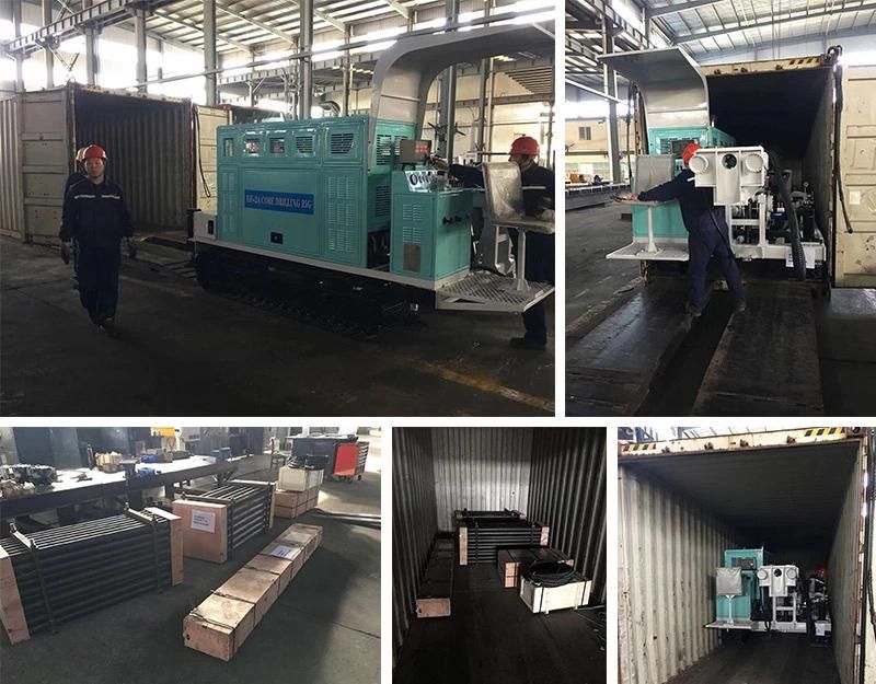 Hf-2A Fully Hydraulic Diamond Core Sample Drilling Rig