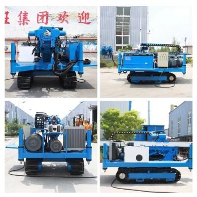 Three-Wing Drill Bit Drilling Crawler Mounted Multifunctional Anchor Drilling Rig Drill Diameter 250mm High-Efficiency Drilling Rigs