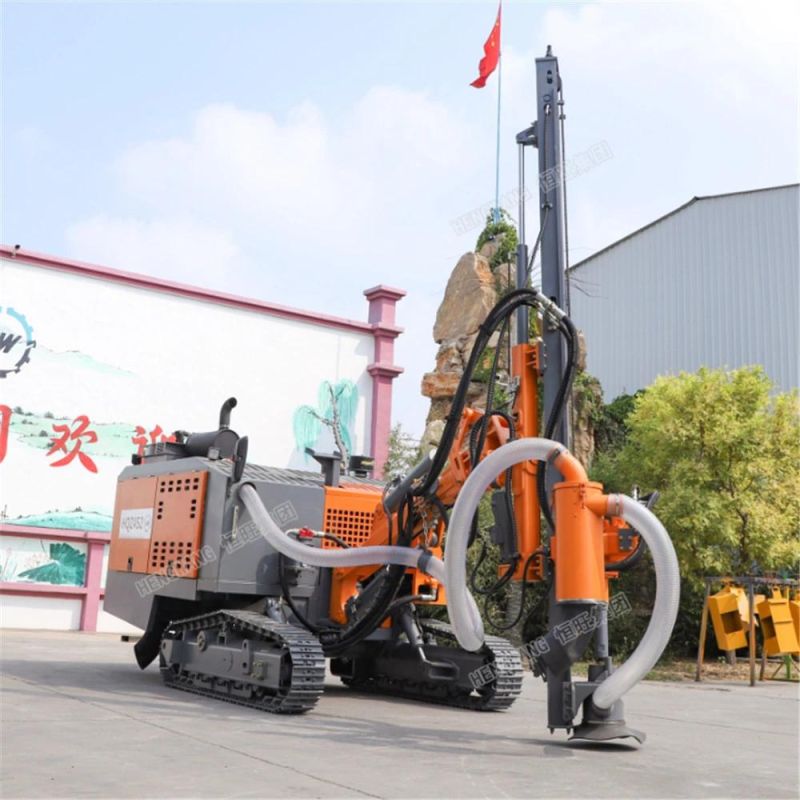 30m Automatic Integrated Hydraulic Crawler Mine Blast Hole Drilling Rig