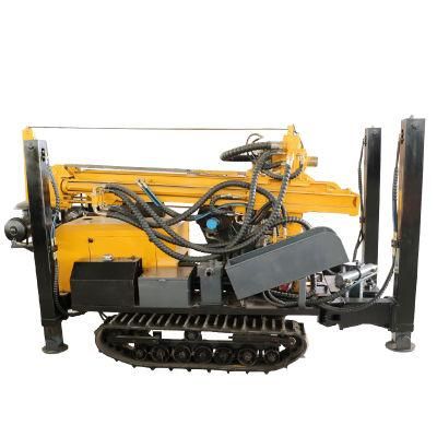 Full Hydraulic Crawler Portable Water Well Drilling Rig Equipment