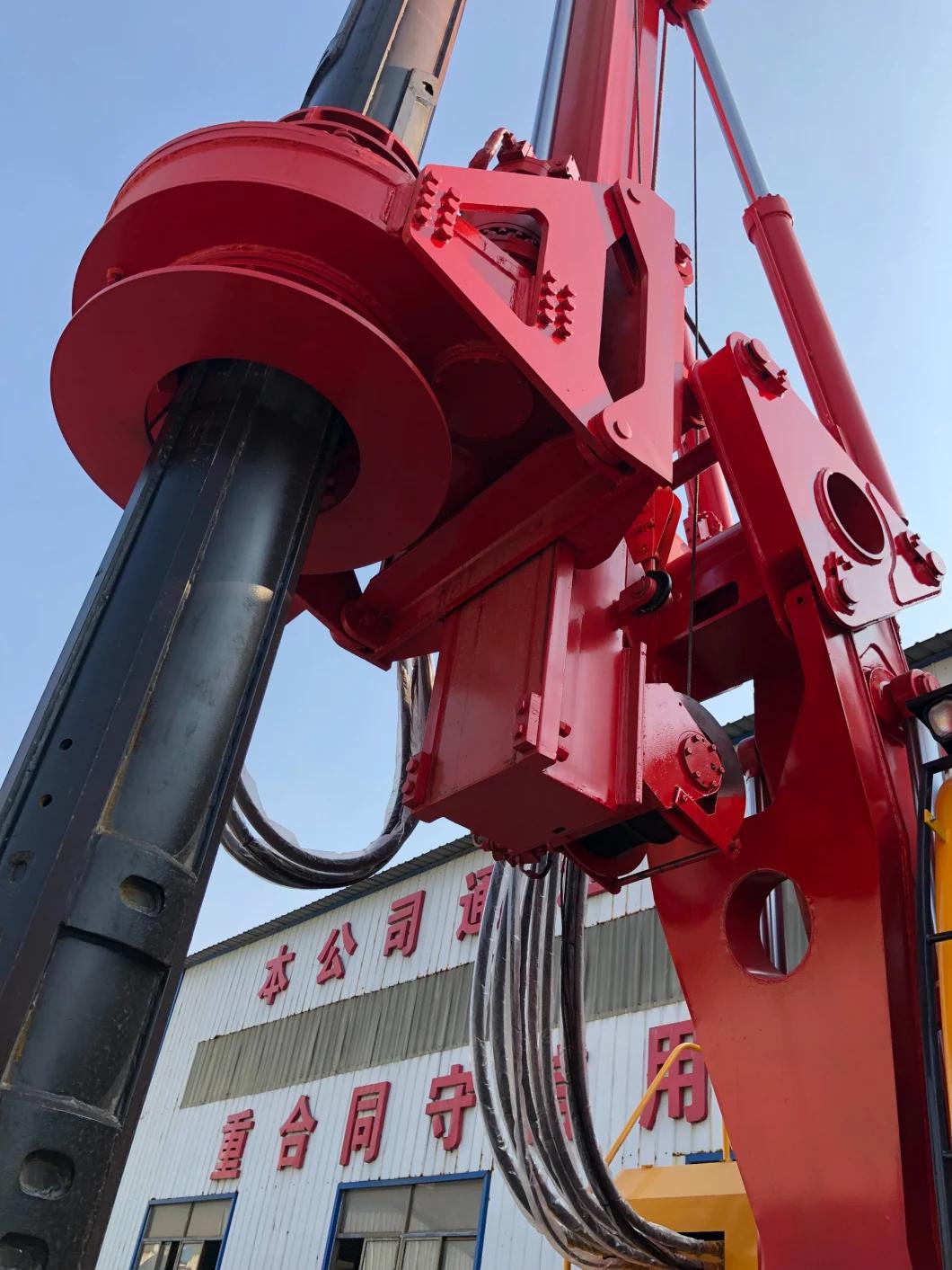 Rotary Drill Equipment Drilling Diameter 2500mm 70m Deep Piling Rig