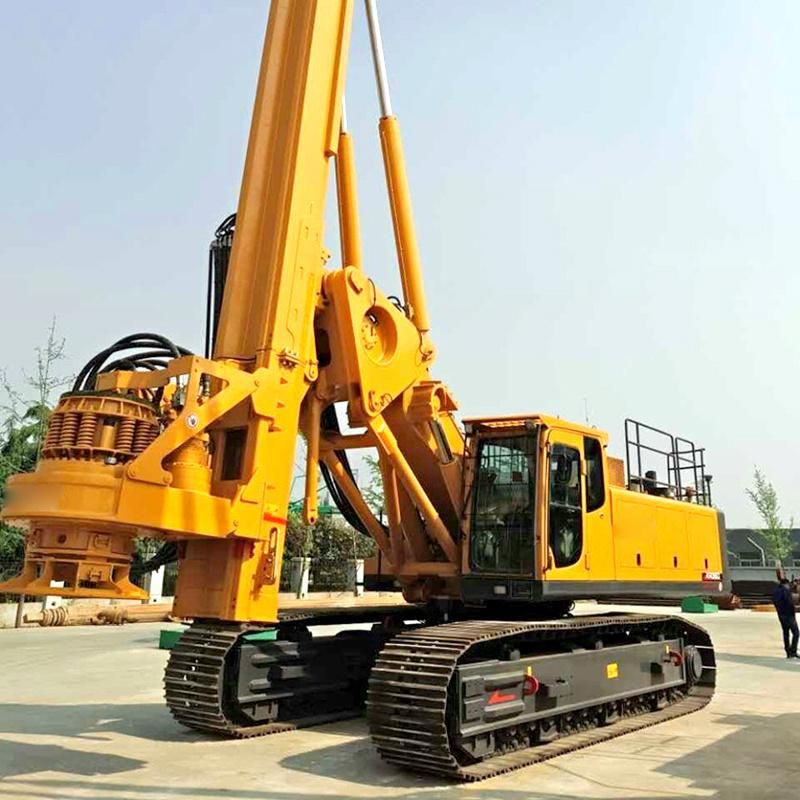 50m Piling Drilling Machine Mini Rotary Drill Rig Xr130e