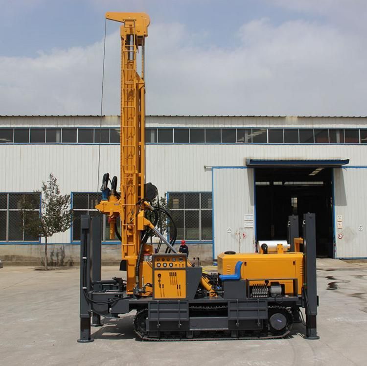 Fy180 Crawler Pneumatic 180m Water Well Drilling Rig