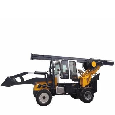 18m Wheeled 180 Diesel Hammer Pile Driver Water Well Drilling Machine Bore Pile Drilling Machine