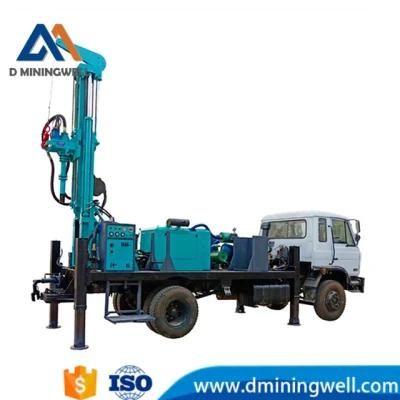 6X4 Truck Mounted Water Well Drilling Rig Truck