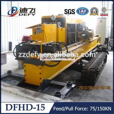 15t Feeding Force Horizontal Directional Trenchless Drilling Machine HDD Rig