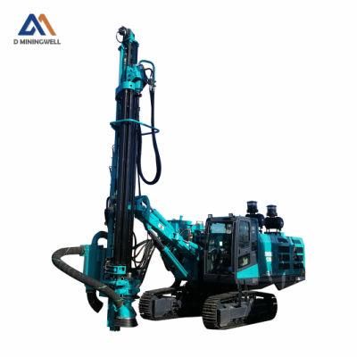 Swde120 Integrated DTH Drilling Rig Blasting Hole Drilling Rig Mine Rock Drill Rig with Cab on Promotion