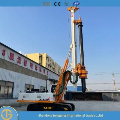 Crawler Type 20m Rotary Bore Mini Piling Rig Driving Machine