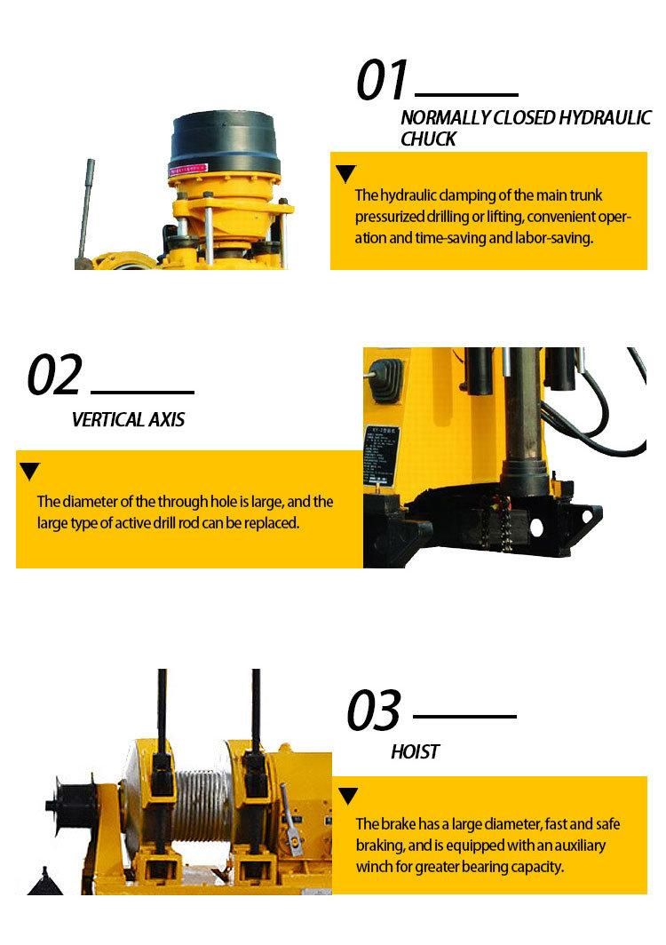 Portable Rock Drilling Machine Pole Drilling Machine