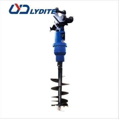 Customized Excavator Attachment Drilling Rig Earth Auger Drill Hydraulic Earth Drill Hole Pilot for Tree Planting/Fence/Lands Caping