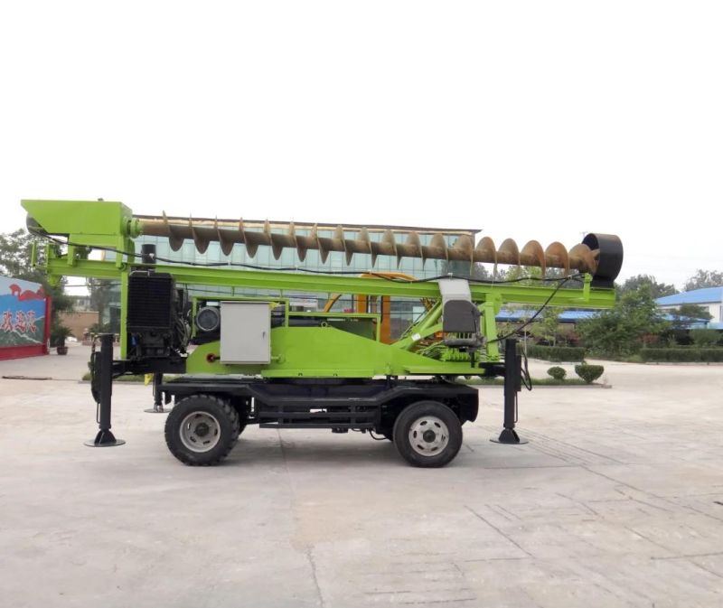 Core Bit Wheeled 360-6 Rotary Drilling Rig Drill Machine with High Quality From China Factory