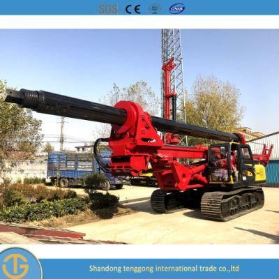 5-50m Auger Drilling Rigs for Piling Foundation Project with Parts
