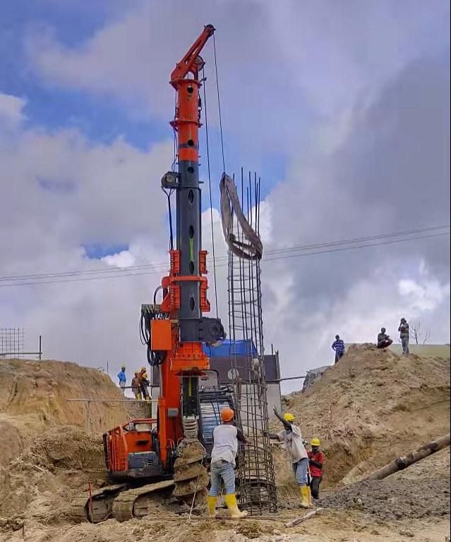 Tysim Drilling Rig Auger Bucket with Bullet Teeth for Hard Rock