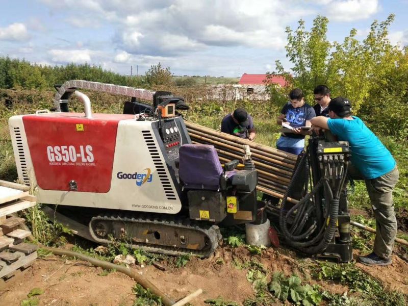 Goodeng 5 ton pipeline crossing machine horizontal directional drilling machine for optical fiber/cable/oil/gas system