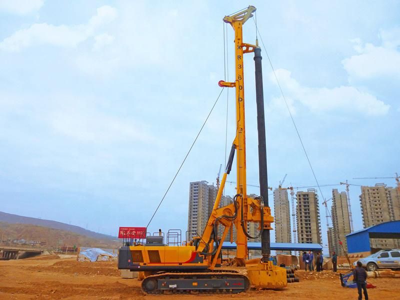 City Building Construction Pile Foundation Machinery Rotary Drilling Rig Xr180d