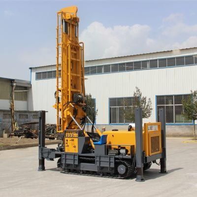 Multi Function Auger Rotary Hydraulic Water Borehole Drilling Rig Machine