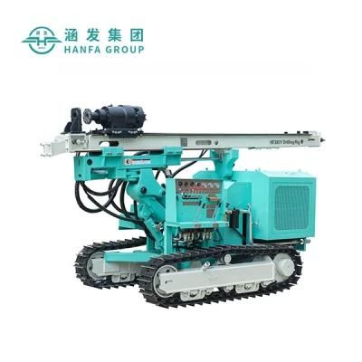 30m Depth Hydraulic Photovoltaic Pile Hole Drilling Rig