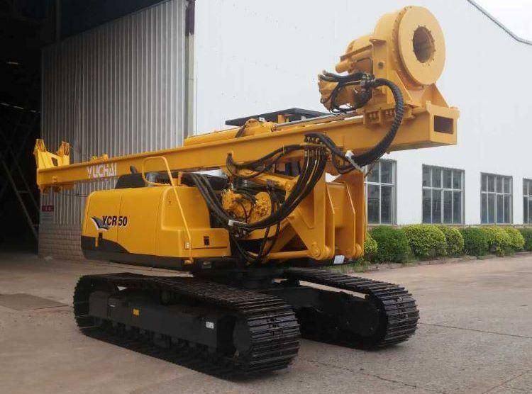 Yuchai Crawler Mounted Rotary Drilling Mini Portable Drilling Rig Ycr50