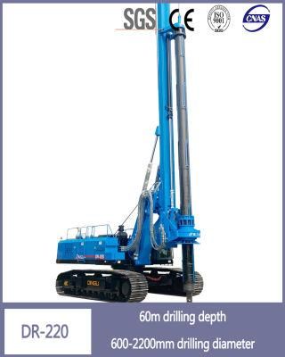 Hot Sale Construction Pile Driving Machine Dr-220 600-2400mm for Sale