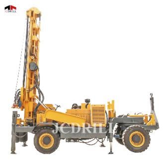Cheap Price Hydraulic Portable 200m Water Drilling Machine/Crawler Drilling Rig Water Well with Mud Pump