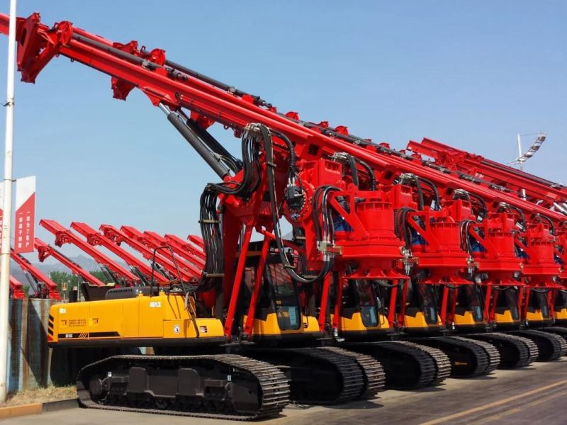 Construction Machinery Sr155-C10 Drill Machine 90m Depth Rotary Drilling Rig with Hammer