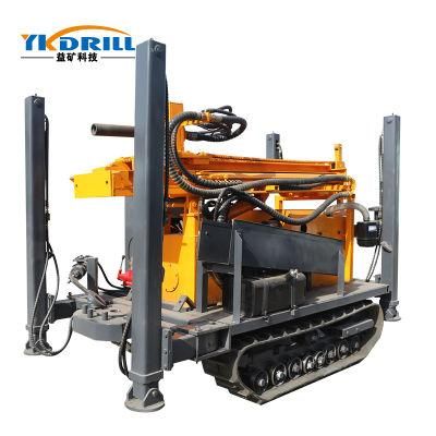 Bore Pile Machine Small Water Well Rotary Table Borehole Crawler Mounted Drilling Rig Machine Water Well Drilling Rig