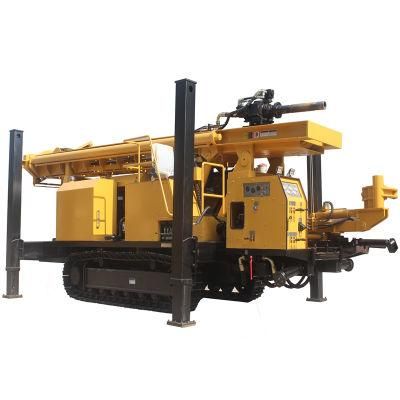 Track Type Water Well Drilling Rig 1000m Deep