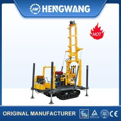 Hengwang Hw160L Mini Drilling Rig Bore Hole Water Well with Tracks