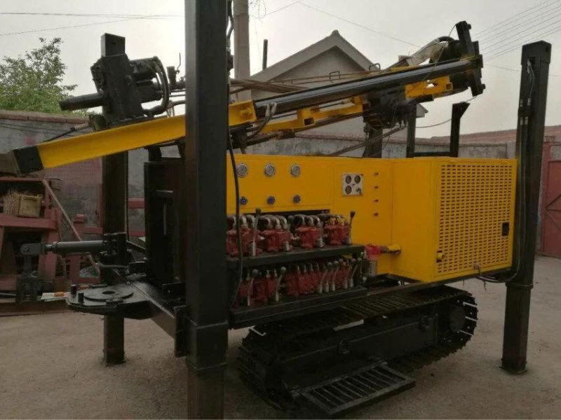 2022 Hot Sale Self-Propelled Pneumatic Water Well Drilling Rig Pneumatic Rock Bolt Drilling Rig