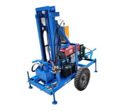 Hydraulic Small Bore Hole Portable Auger Water Well Drilling Rig Machine